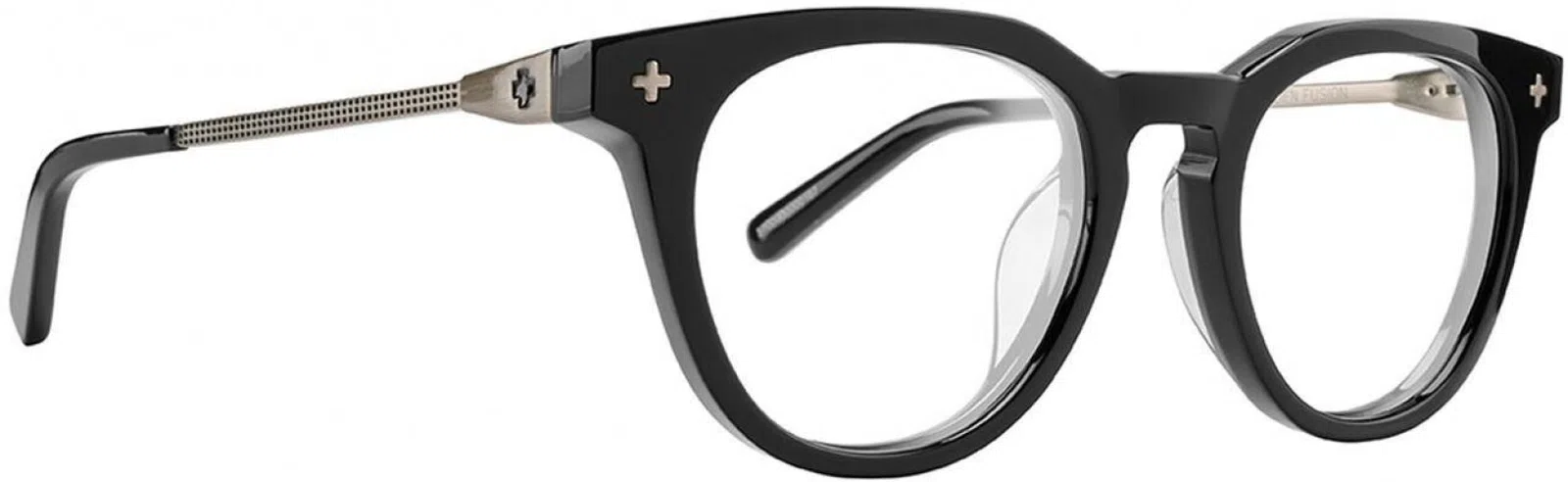 SpyOptic 570000 Eyeglasses - Crystal Smoke Brushed Black - view 4